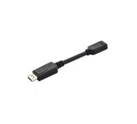 DIGITUS CAVO ADATTATORE DISPLAYPORT DP MASCHIO - HDMI FEMMINA CM. 15