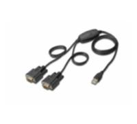 DIGITUS Cavo da USB 2.0 a RS232*2 - DA-70158