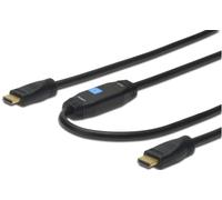 DIGITUS Cavo di collegamento HDMI High Speed, con amplificatore mt 40