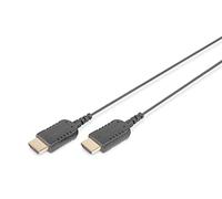 DIGITUS Cavo di collegamento HDMI High Speed HighFlex, tipo A, - 2.0 m - UltraHD 4k/30Hz - compatibile con TV/beamer/monitor - contatti placcati oro - nero