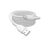 Digitus AK300340005W CAVO RICARICA GUAINA SILICONE USB-A/USB-C 0,5m, USB 2.0, 60W, BIANCO