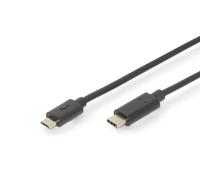 CAVO USB CONNETTORI MICRO B - C MASCHIO/MASCHIO MT 180