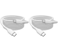 Digitus Cavo di connessione USB 2.0-0,5 m - USB Type-C a Type-C - Alta velocità 480 Mbit/s - 60W Power Delivery - cavo flessibile in silicone - bianco - per iPad, iPhone, smartphone Android, tablet