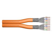 DIGITUS Cavo di installazione S/FTP Cat.7, 500 m, duplex, Cca
