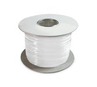 Digitus Cavo telefonico a nastro piatto - 6 fili - 100 m su tamburo - AWG 26 - non schermato - CCA - per impianti modulari o TAE - bianco