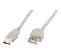 USB 2.0 extension cable, type A M/F, 1.8m, USB 2.0 conform, be