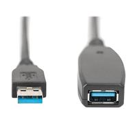 Digitus Extension N Usb 3.0 10 M Usb Cable Nero