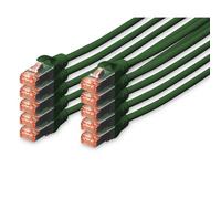 Digitus Cavo di Rete S-FTP Cat. 6 LSZH 2m Verde 10 Pezzi
