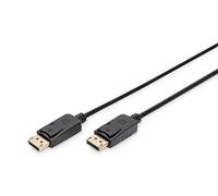 Digito DisplayPort Connection Cable 3M (M/Blocking, DP, 1.1A conforme, nero, AK-340103-030-S)