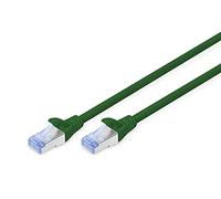 DIGITUS Cavo LAN Cat 5e - 20 m - CCA Cavo di rete con RJ45 - SF-UTP Schermato - Compatibile con Cat6 e Cat5 - Verde