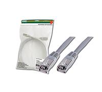 Digitus Cavo LAN Cat.5e SF/UTP in rame RJ45 compatibile Cat-6/6A 7 m Grigio