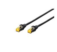 Digitus DK1644A020BL Cavo Rete S-Ftp Cat.6A Doppia Schermatura Lsoh, 2 mt, Nero, Cat-6A - 2 m, Cavo patch - S-FTP - LSZH