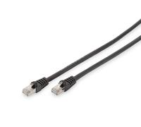 DIGITUS Cavo patch Cat 6 S-FTP, 1 m, AWG 27/7, LSZH, Nero