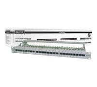 DIGITUS DN91624 - Pannello patch, 19'', 24 porte, cat.6a, 1 U