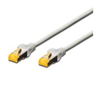 Digitus Cavo Patch CAT 6A S/FTP 0.5m Grigio