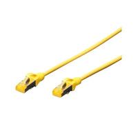 Cavo Rete S-Ftp Cat.6A Doppia Schermatura Lsoh Colore Giallo Mt. 10
