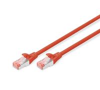 Cavo Rete S-Ftp Cat.6 Doppia Schermatura Ls0H Colore Rosso Mt. 10