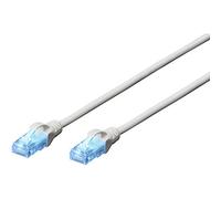 Digitus CAVO RETE UTP CAT. 5E NON SCHERMATO - LUNGHEZZA MT. 30 - COLORE GRIGIO