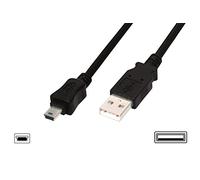 DIGITUS 3010810S - Cavo USB 2.0, da connettore A a connettore Mini B, 1,0 m.