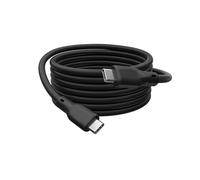 CAVO GUAINA SILICONE USB-C / USB-C 2M, USB 3.2 GEN1, 5G, 4K, 100W, NERO