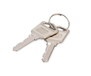 DIGITUS Chiave di ricambio per armadi di ricarica DN-45000, DN-45002 e DN-45005 - due pezzi - argento