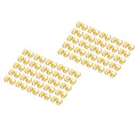 DIGI A-CC-Y - Clip colorate per cavo patch, giallo, 100 pezzi