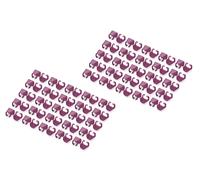 Digitus Confezione 100 Pezzi Clip Colorate Per Cavi Di Rete - Magenta
