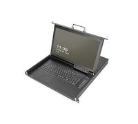 DIGI DS72220-1GE - Console KVM 19'', HD TFT 17'', con tastiera DE, 1 porta VGA