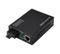 Digitus DN-82121-1 convertitore multimediale di rete 1000 Mbit/s 1310 nm Modalità singola Nero [DN-82121-1]