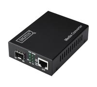 MEDIA CONVERTER DIGITUS 10/100/1000 GIGABIT MEDIA CONVERTER RJ45 - FIBRA OTTICA CON MODULO SFP Distanza fino a 80km