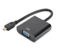 DIGITUS Convertitore Micro HDMI VGA HDMI tipo D (Micro) VGA (D-Sub) DA-70460