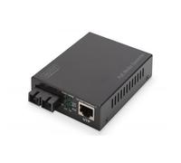 Digitus Convertitore multimediale Gigabit PoE , RJ45 / SC, SM, PSE (GIGABIT POE