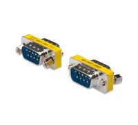 DIGITUS D-Sub 9 Gender Changer - Adapter - 9-pin female - plug to plug - RS-232