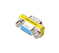 DIGITUS D-Sub 9 Gender Changer - Adattatore - Adattatore - 9 poli femmina - da maschio a femmina - RS-232 - RS-485 - TTL - Custodia in metallo