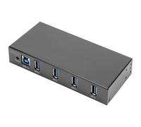Digitus DA-70257 4 Porte Hub USB 3.0 Nero