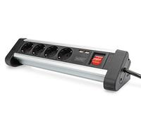 Digitus Power Strip 4 Outlets With Switch Argento One Size / EU Plug