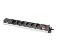 Digitus DA-70624 Multipresa Nero Spina Euro 1 pz.