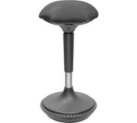 Digitus DA-90422 Sgabello per lavorare in piedi e da seduto Nero