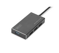 DIGITUS DA-70240 - DIGITUS USB 3.0 4 port cable hub, 100cm