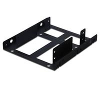 Digitus DA70431 Frame Interno in Metallo per Montaggio 2 HD 2.5" in Un Alloggiamento da 3.5