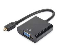 Digitus Converter Micro Hdmi To Vga One Size Black