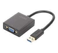 Assmann Digitus Usb 3.0 To Vga Adapter One Size Black