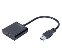 Digitus DA70841 Adattatore USB 3.0 a HDMI, Nero