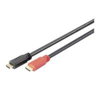 Digitus DB-330118-100-S HDMI Cavo Spina HDMI-A 10 m Nero UHD 4K;, doppia scher