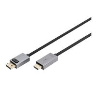 Digitus DB-340202-018-S DisplayPort / HDMI Cavo Spina DisplayPort, Spina HDMI-A