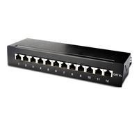 Digitus DN91612SD Pannello 12 Porte Schermate da Desktop per Reti Categoria 6