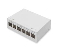 DIGITUS DESKTOP MODULAR BLANK PATCH PANEL, SCHERMATO 6 PORTE