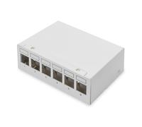 Digitus Desktop Modular Blank Patch Panel Schermato 6 Porte