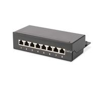 DIGITUS Desktop Patch Panel 8-Port/Cat.6 / Shielded/Cable Installation via LSA T