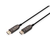 Digito DisplayPort AOC Tipo di cavo in fibra ottica ibrida M/M 30M UHD 8K@60Hz, CE, Black, AK-340107-300-S